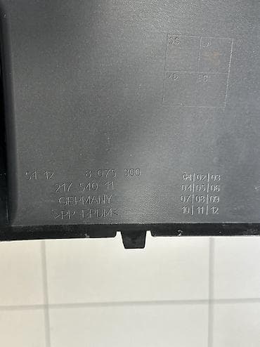 бампер bmw: Накладка на бампер BMW, Б/у, Оригинал — 7