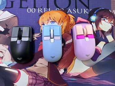 компьютерные мыши aukey: Aula sc320, эргономичная беспроводная bluetooth-мышь, перезаряжаемая — 4