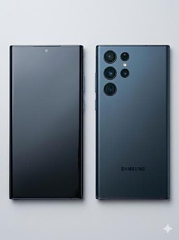 Samsung Galaxy S22 Ultra, Б/у, 512 ГБ, цвет - Зеленый, 2 SIM