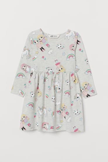 Детское платье, цвет - Серый, Новый at lalafo.kg Детское платье, цвет - Серый, Новый