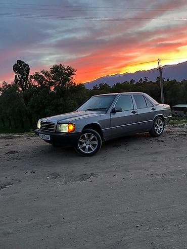 Унаа: Mercedes-Benz 190: 1991 г., 2.3 л, Кол менен иштөөчү, Бензин, Седан — 5