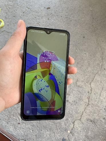 сансуи: Samsung Galaxy A10s, Б/у, 32 ГБ, цвет - Синий, 2 SIM — 2