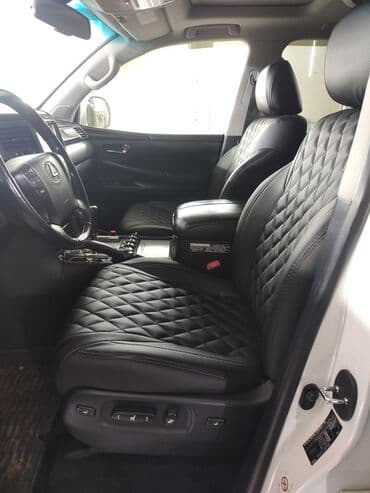 дом калесах: Установлены модельные чехлы на Lexus LX-570. Индивидуальный пошив — 4