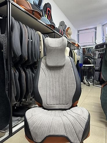 авто сидение: Чехлы Алькантара, С подушкой — 2