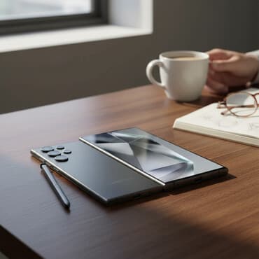 мобильные телефоны сименс: Samsung Galaxy S24 Ultra, Б/у, 256 ГБ, цвет - Черный, eSIM — 1