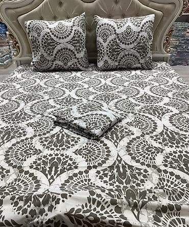 стильная наволочка: Комплект постельного 100% хлопок фланель, бязь, кретон, лён, белья с — 2