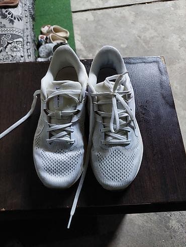 nike tech flecee: Кроссовки, 39.5, Nike, Б/у, цвет - Белый, Самовывоз, Платная доставка — 1