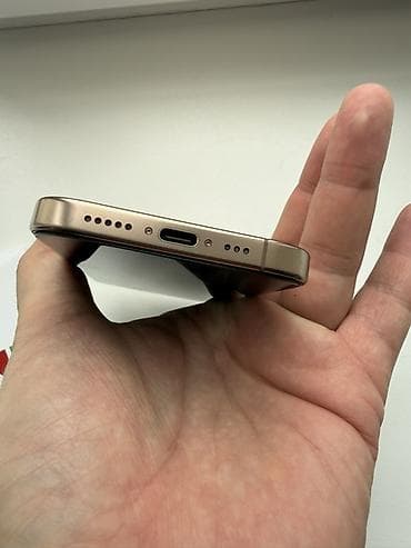 6 d: IPhone 15 Pro, Б/у, Natural Titanium, 91 % — 3