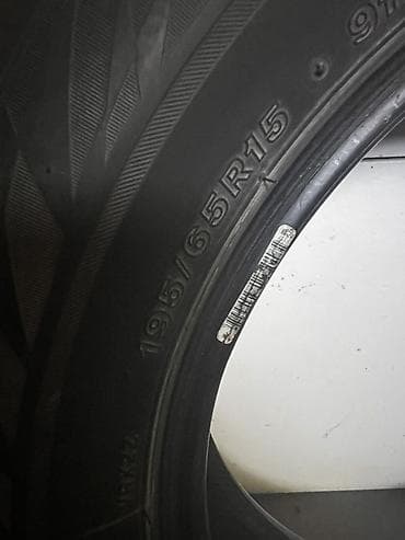 бир: Шиналар 195 / 65 / R 15, Кыш, Комплект, Жеңил унаалар, Жапония, Bridgestone — 3