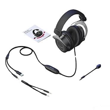 hyper x cloud 3: Проводные полноразмерные наушники, Б/у, цвет - Черный — 2
