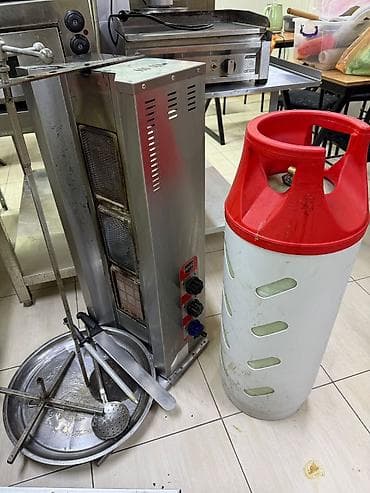 Кафелер, ресторандар үчүн: Профессиональное оборудование для точки шаурмы/фастфуда — комплект В — 4