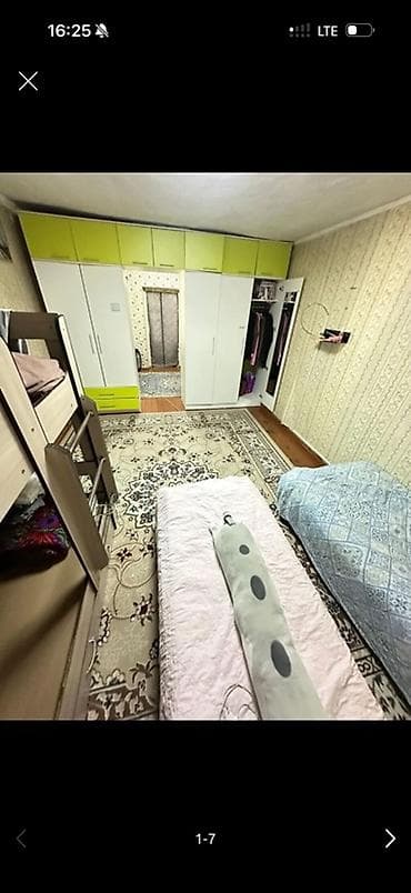 бишкек квартира с подселением: 3 комнаты, Собственник, С мебелью частично — 6