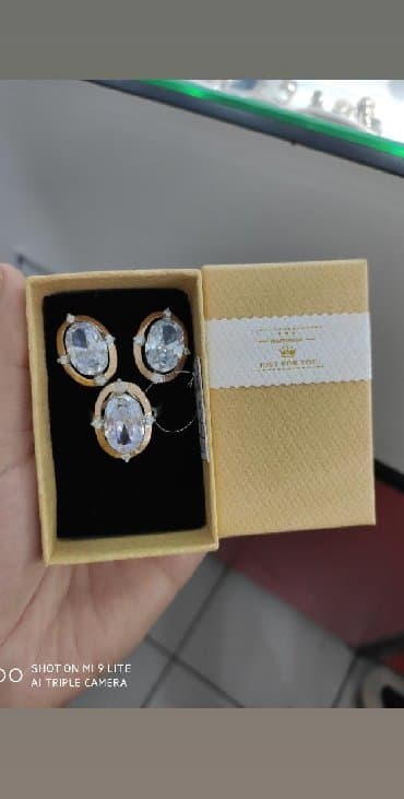 свадебные наборы ручной: Набор украшений, Проба 925, Женские, Новый — 1