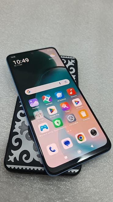 mi note 3: Redmi, Redmi Note 12, Б/у, 128 ГБ, цвет - Голубой, 2 SIM — 5