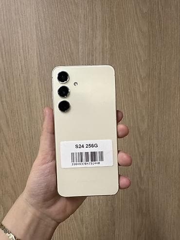 теля: Samsung Galaxy S24, 256 ГБ, цвет - Золотой — 7