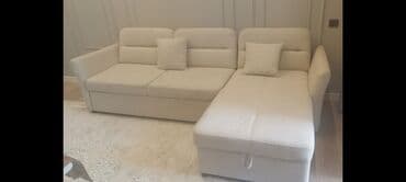 длинные диваны: Угловой диван, С ящиками, Двухместный — 1