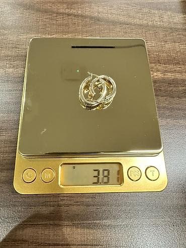 Серьги, Проба 585, Без вставки, Женские, Новый