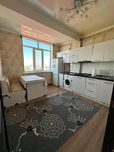 максимум плюс: 3 комнаты, 49 м², Учкун мкр Элитка, 8 этаж, Евроремонт — 8