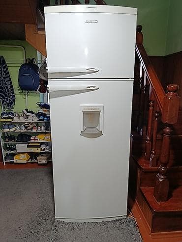 Холодильник Beko, Б/у, Двухкамерный, No frost, 70 * 190 * 65 at lalafo.kg Холодильник Beko, Б/у, Двухкамерный, No frost, 70 * 190 * 65