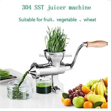 зеленый сок: Соковыжималка ручная для wheat grass Соковыжималка для — 1