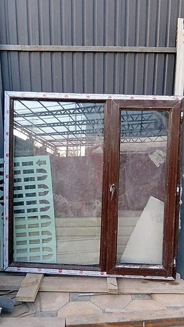 Готовое пластиковое окно, Тип окна: Стандартные, Б/у, Без установки, Без рассрочки