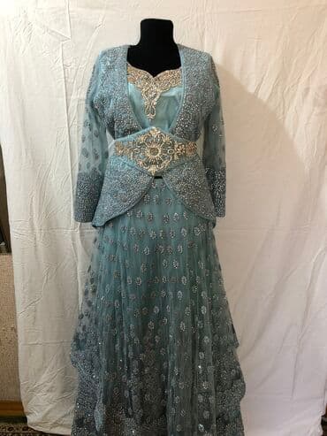 хиджаб для детей: Костюм индийский ручная работа . Раскошный наряд . Юбка жилет — 2