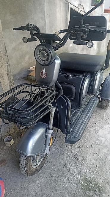 Скутеры: Электрический трёхколёсный скутер для города и дачи - Устойчивая — 1