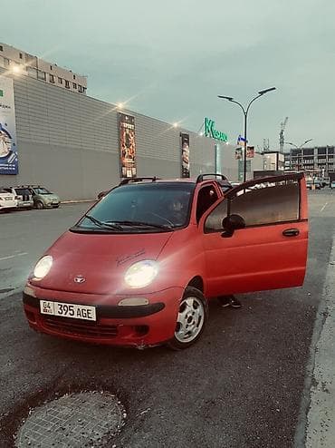 Daewoo Matiz: 1999 г., 0.8 л, Кол менен иштөөчү, Бензин, Хетчбек — 2