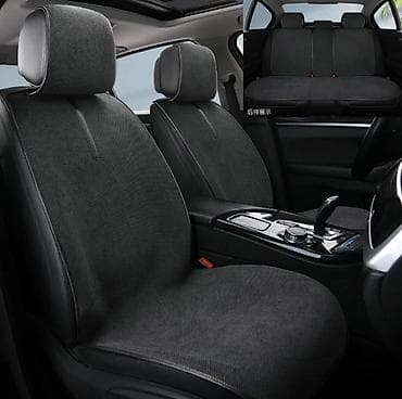 rav4 2007: Чехлы Тканевые, цвет - Черный, Новый, Платная доставка, Самовывоз — 1