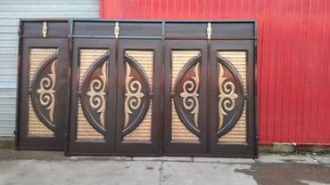 Ворота, откатные, распашные, металл России, доставка, установка