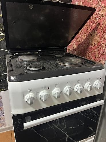 Для кафе, ресторанов: Электрическая плита с духовкой в отличном состояние, все работает — 1