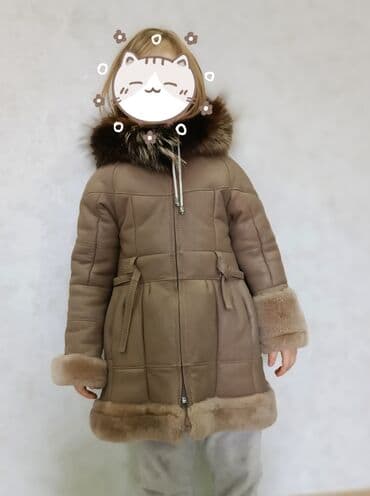 кожанный плащ: Продаю детскую теплую дубленку (евро зима) лёгкаяв отличном — 2