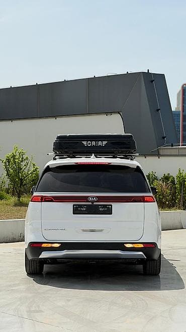 автомобильная рация: КИА Карнивал с палаткой на крыше GAIA (жёсткий кофр) - Форм-фактор — 5