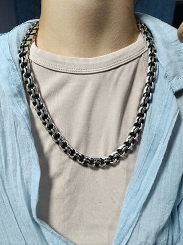 свадебные платья в бишкеке фото и цены: Массивная цепочка в византийском плетении,, ручная работа,выполненная — 3