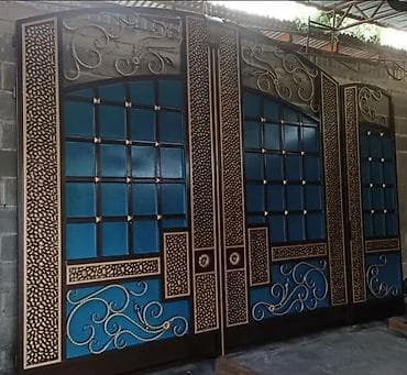 Распашные ворота: Металлические ворота и калитки на заказ - Изготовление ворот любой — 5