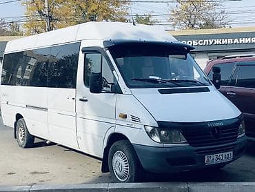 короткая база: Mercedes-Benz Sprinter (длинная база, высокий потолок) — пассажирский — 2