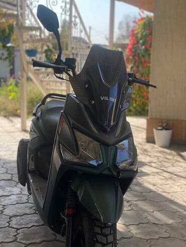 электро мотороллер с кузовом бишкек: Тип скутера 50 куб. см, Бензин, Б/у — 1