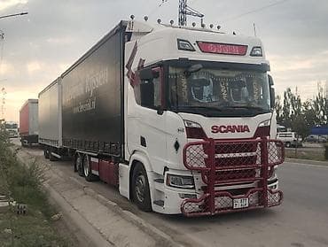 тягач jak: Тягач, Scania, 2018 г., Тентованный — 2
