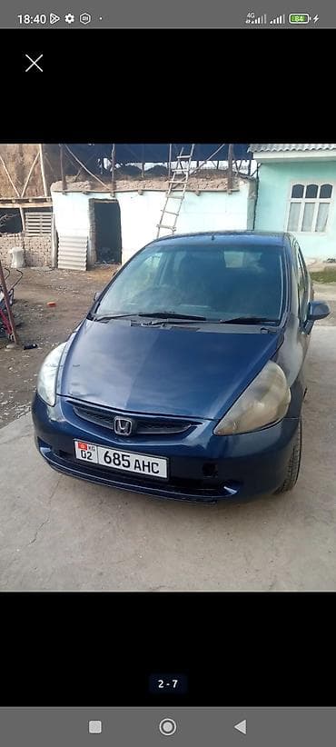 hyundai getz 1: Honda Fit: 2002 г., Автомат, Бензин, Хэтчбэк — 4
