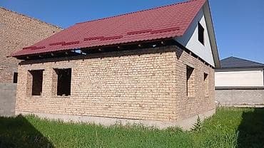 барачные дома: Продаётся кирпичный дом без внутренней отделки с мансардным эта — 1