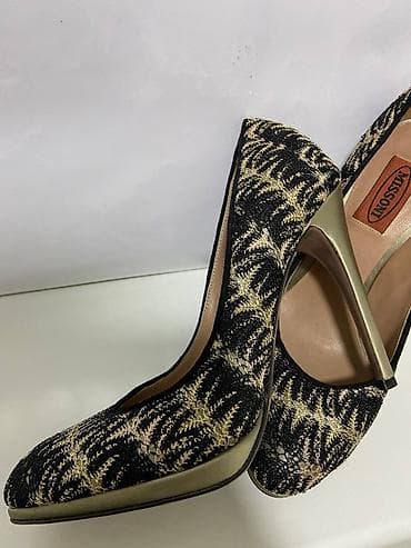 Туфли "Missoni" original размер 37, высота каблука 11 см. Без коробки — 8