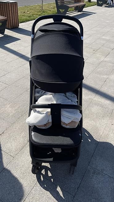 коляска на прокат: Коляска, цвет - Черный, Новый — 6