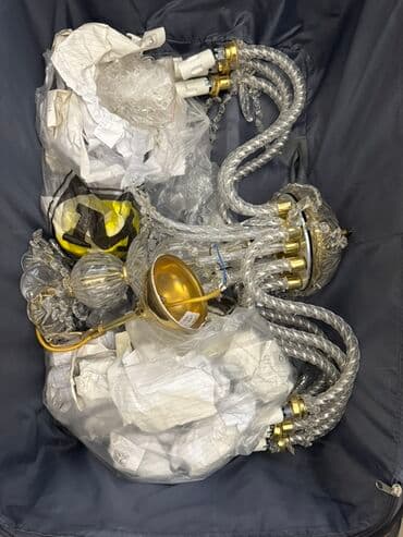 стеклянный стол офисный: Классическая хрустальная люстра ELITE BOHEMIA (Чехия) - Модель: L — 3