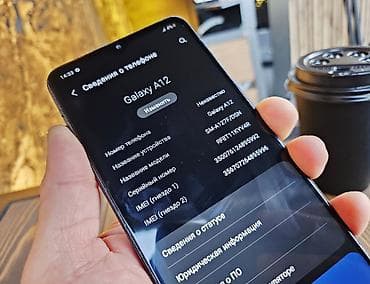 pixel 3a: Samsung Galaxy A12, Б/у, 64 ГБ, цвет - Черный, 1 SIM, 2 SIM — 5