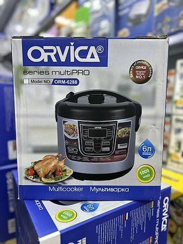 мультипекарь 7 в 1: Мультиварка ORVICA series multiPRO, модель ORM-6288 - Объем чаши: 6 л — 1