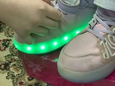 Айымдардын бут кийими: Светящиеся кеды для детей/Ролики 🛼подростков! Удобные подходит по 37 — 6