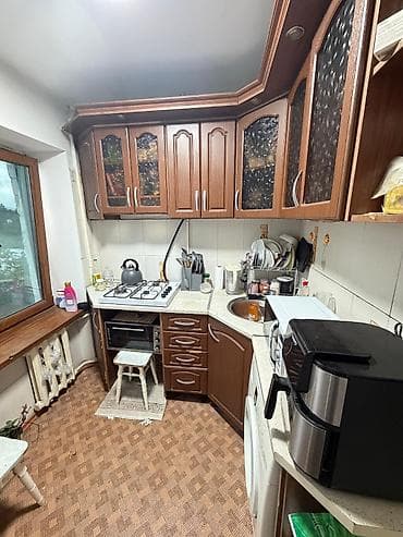 Квартиры: 2 комнаты, 41 м², Аламедин-1 мкр Индивидуалка, 4 этаж, Косметический ремонт — 6