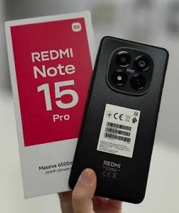 redmi note 11e pro: Redmi, Redmi Note 15 Pro, Новый, 256 ГБ, цвет - Черный — 1