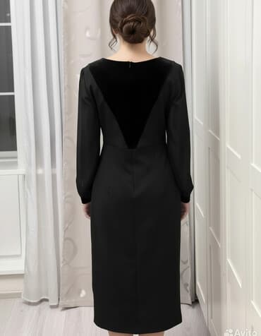 Вечернее платье, Классическое, С рукавами, M at lalafo.kg Вечернее платье, Классическое, С рукавами, M