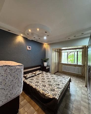 3 3: 3 комнаты, 63 м², Аламедин-1 мкр 105 серия, 1 этаж, Евроремонт — 4
